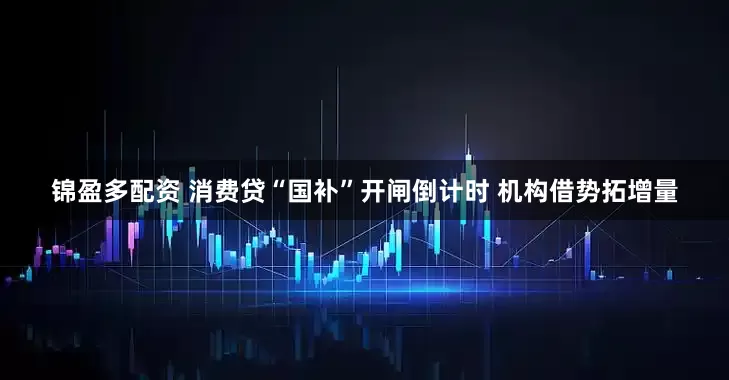 锦盈多配资 消费贷“国补”开闸倒计时 机构借势拓增量